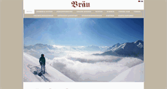 Desktop Screenshot of braeu-rauris.at